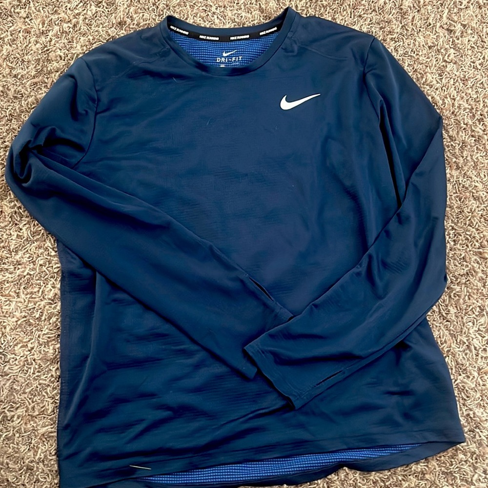 Nike running long sleeve shirt